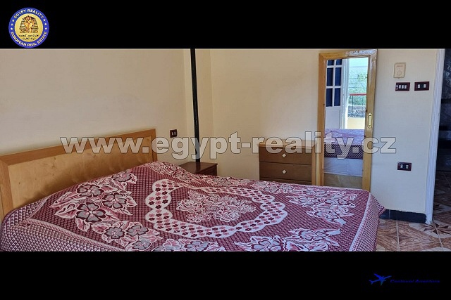 Egypt - Pronájem - Luxor House - Ložnice 1
